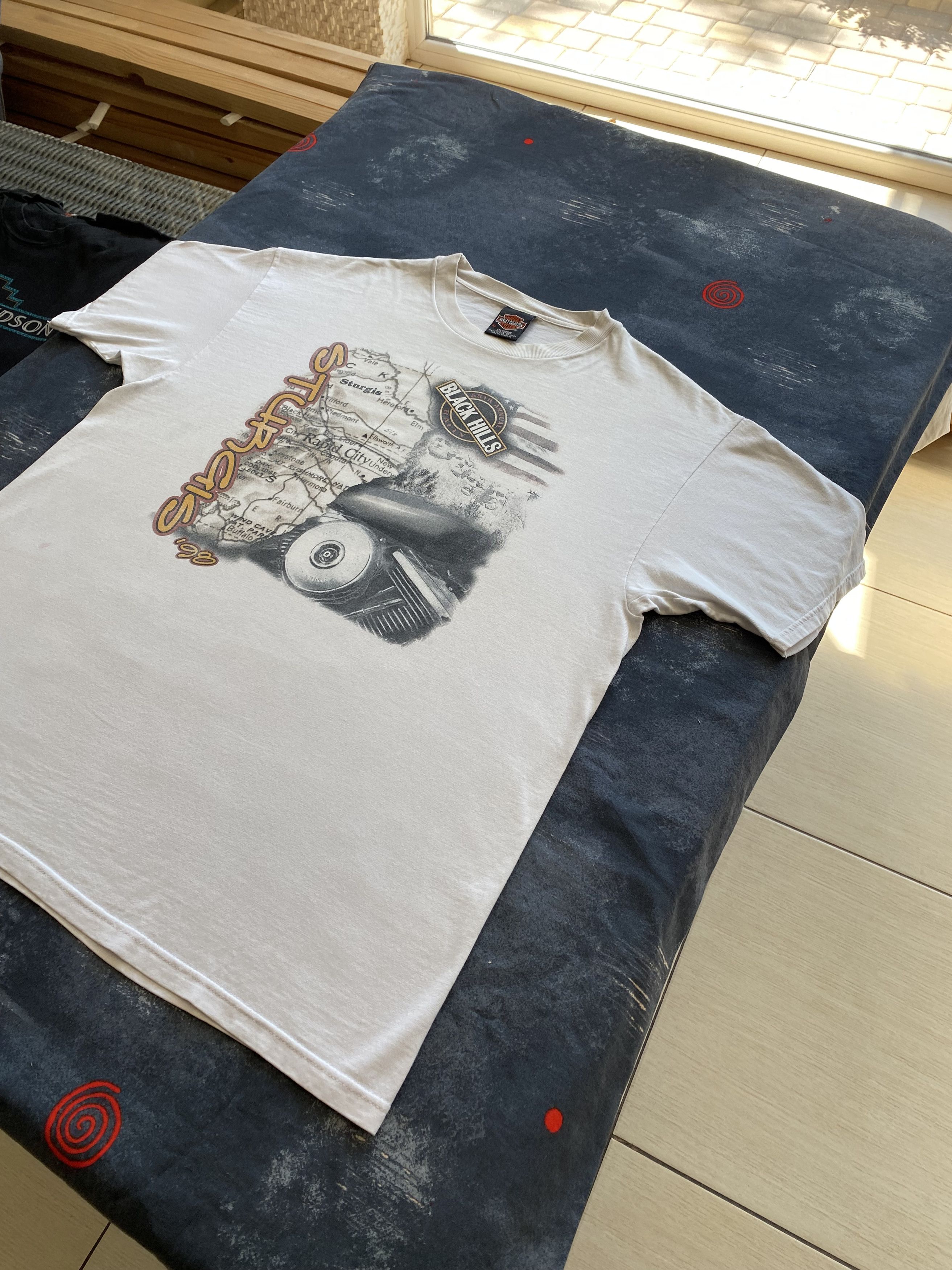 Harley Davidson × Vintage Vintage 1998 Harley Davidson Black Hills Sturgis T-shirt Size US XL / EU 56 / 4 - 8 Thumbnail