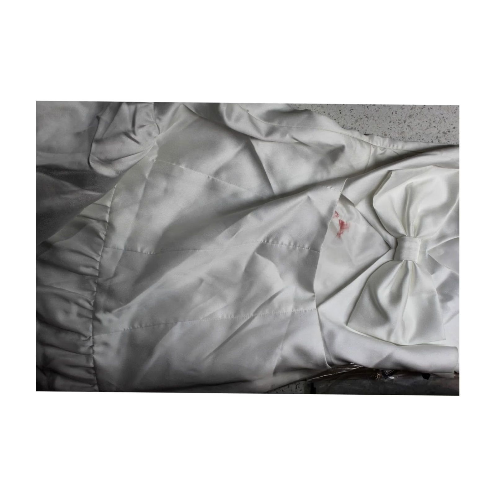 Adrianna Papell Adrianna Papell Womens Dress white Size 8 Midi Flounce Sleeveless Size M / US 6-8 / IT 42-44 - 2 Thumbnail