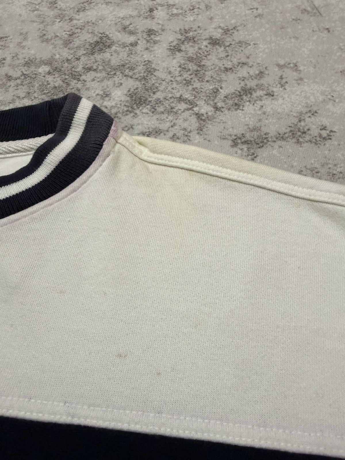Vintage Vintage 90s Stuart Kent Embroidery Logo Cropped Sweatshirt Size US M / EU 48-50 / 2 - 7 Thumbnail