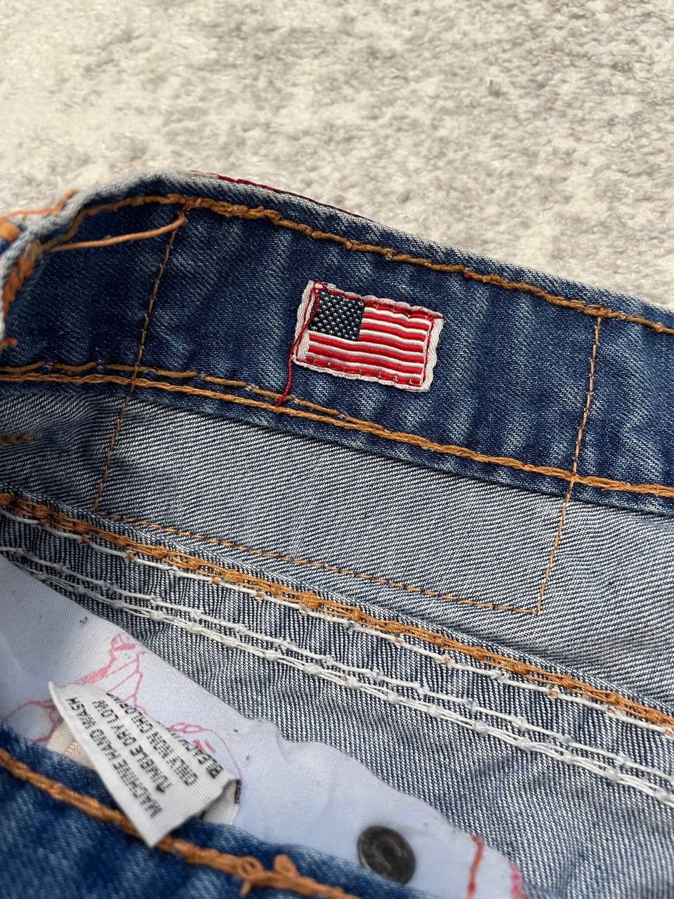 True Religion Vintage True Religion Super T Jeans Made in USA Authentic Size US 36 / EU 52 - 17 Thumbnail