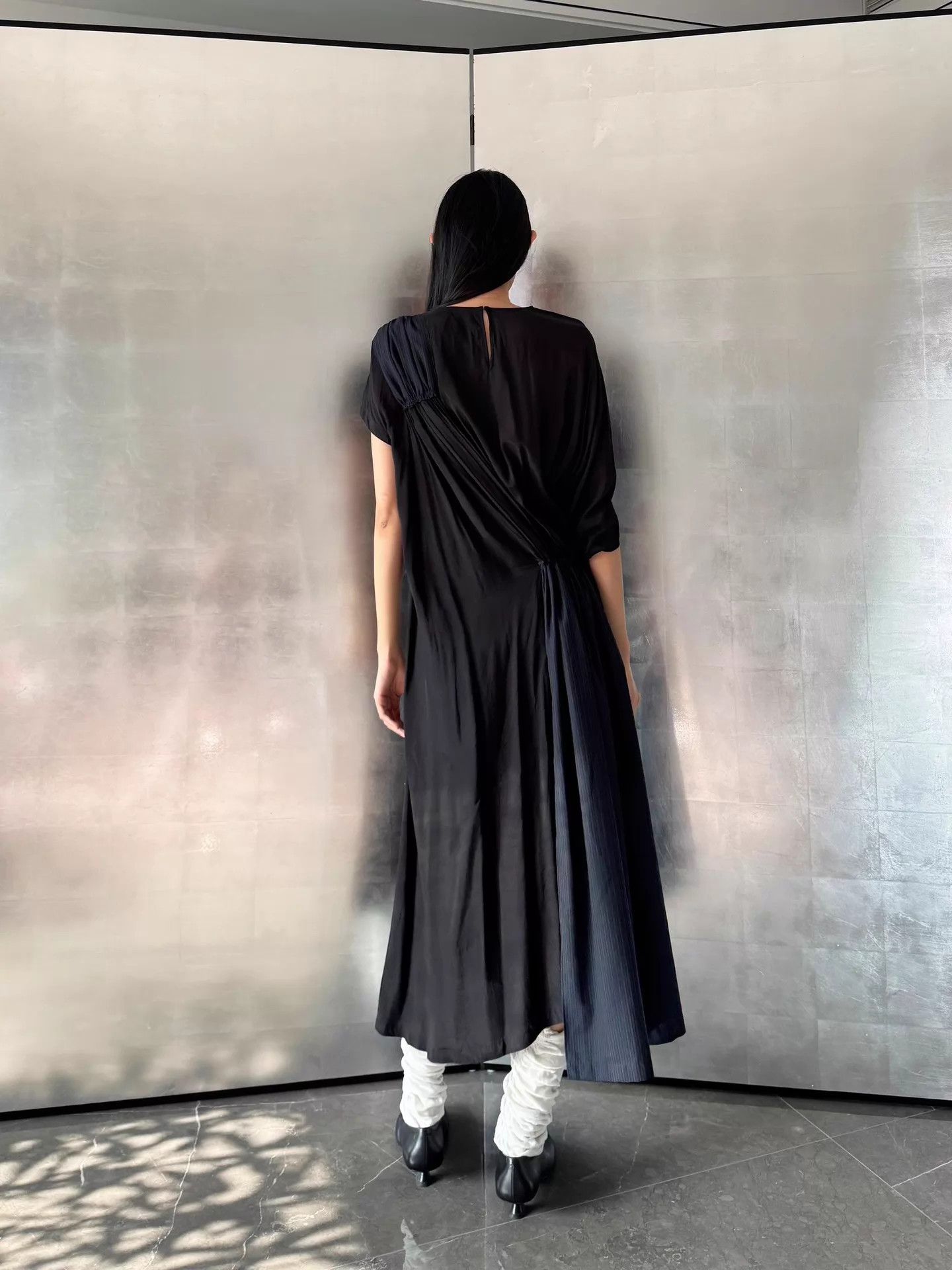 Junya Watanabe Junya Watanabe AD2021 Stretch Pleated Vol Dress Size S Size S / US 4 / IT 40 - 8 Thumbnail