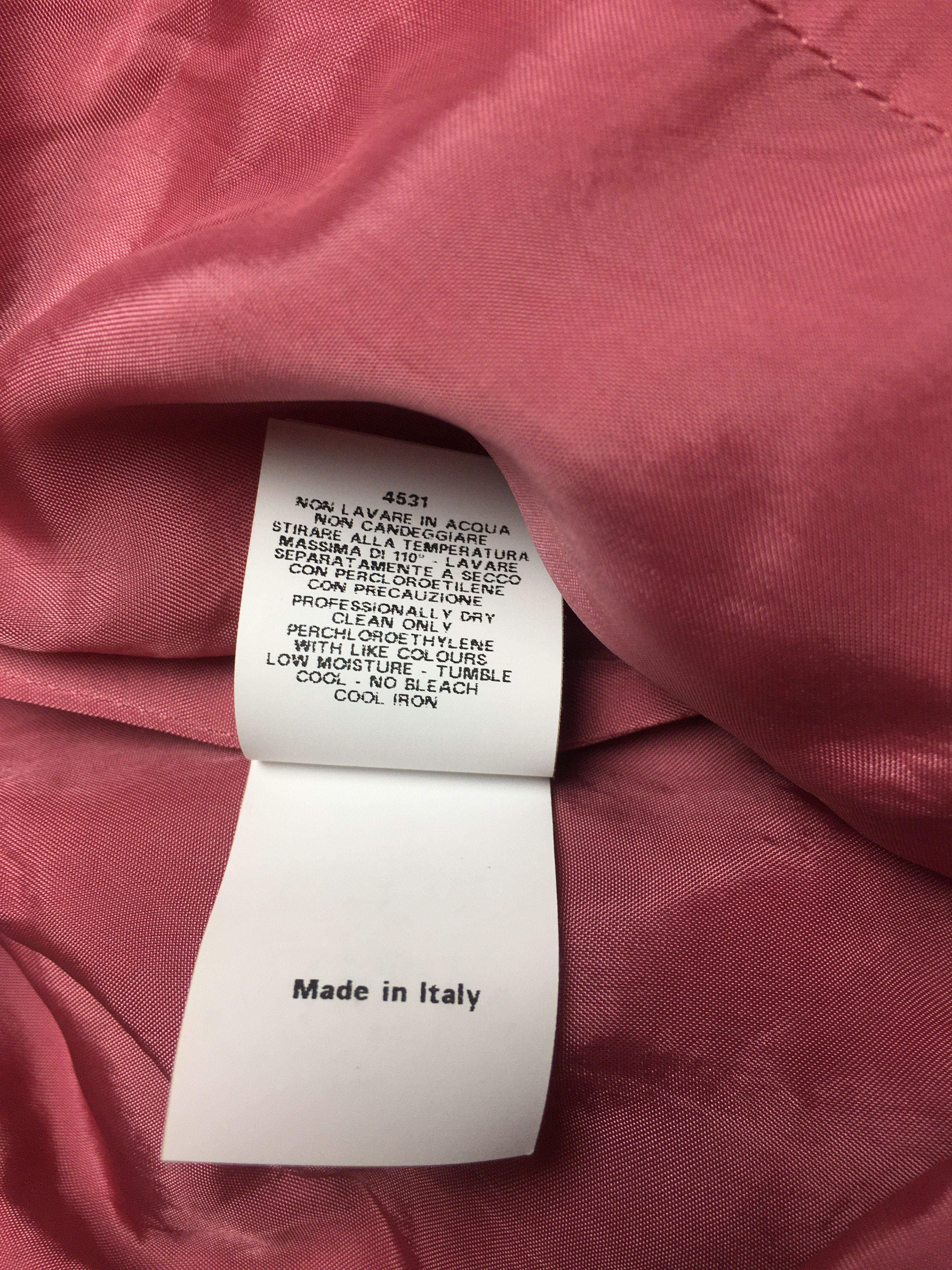 Moschino Moschino Cheap & Chic F/W 2012 Pink Satin Mini Dress US 6 Size M / US 6-8 / IT 42-44 - 14 Thumbnail