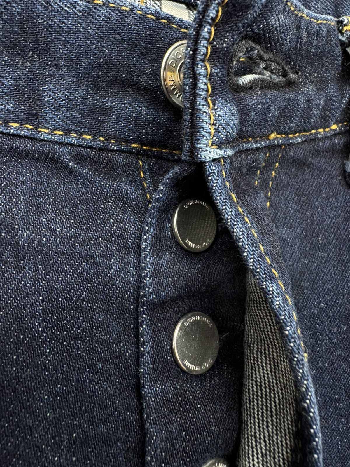 Dior Dior Homme Selvedge Blue Denim Slim Pants Made in Japan sz30 Size US 30 / EU 46 - 13 Thumbnail