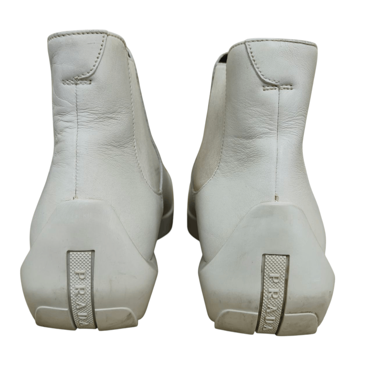 Prada Prada Leather Boots Size US 6.5 / EU 39-40 - 2 Thumbnail