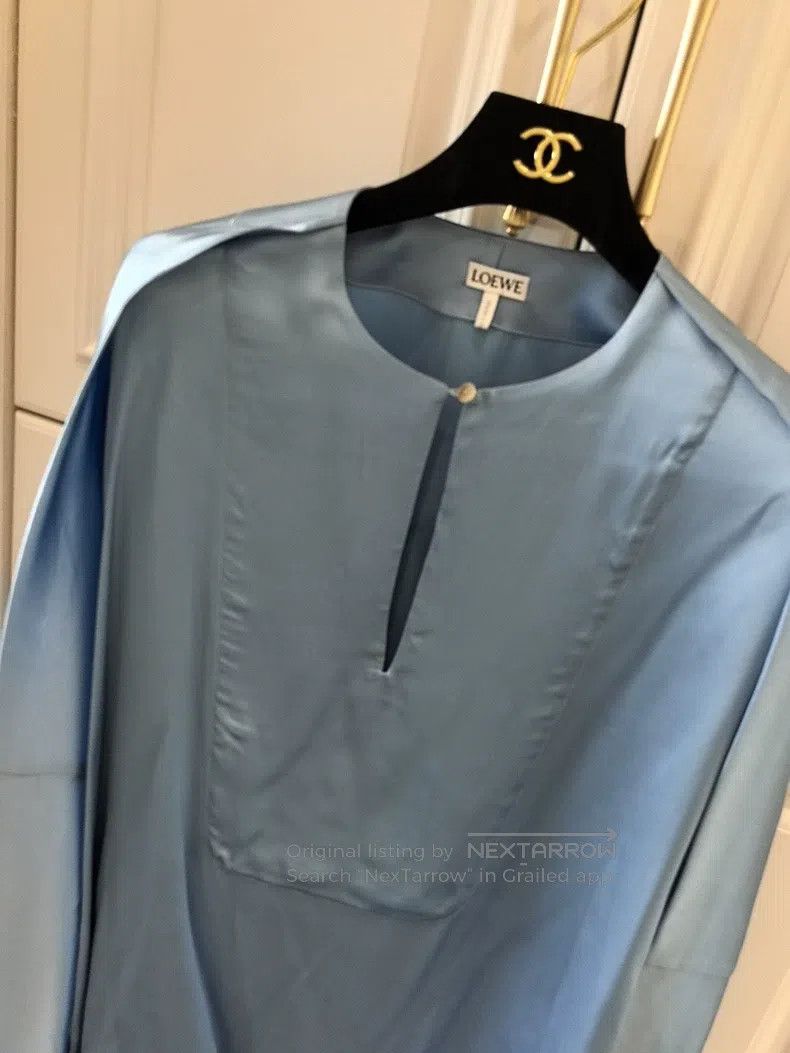 Loewe Loewe Silk Long Sleeve Shirt Size S / US 4 / IT 40 - 5 Thumbnail