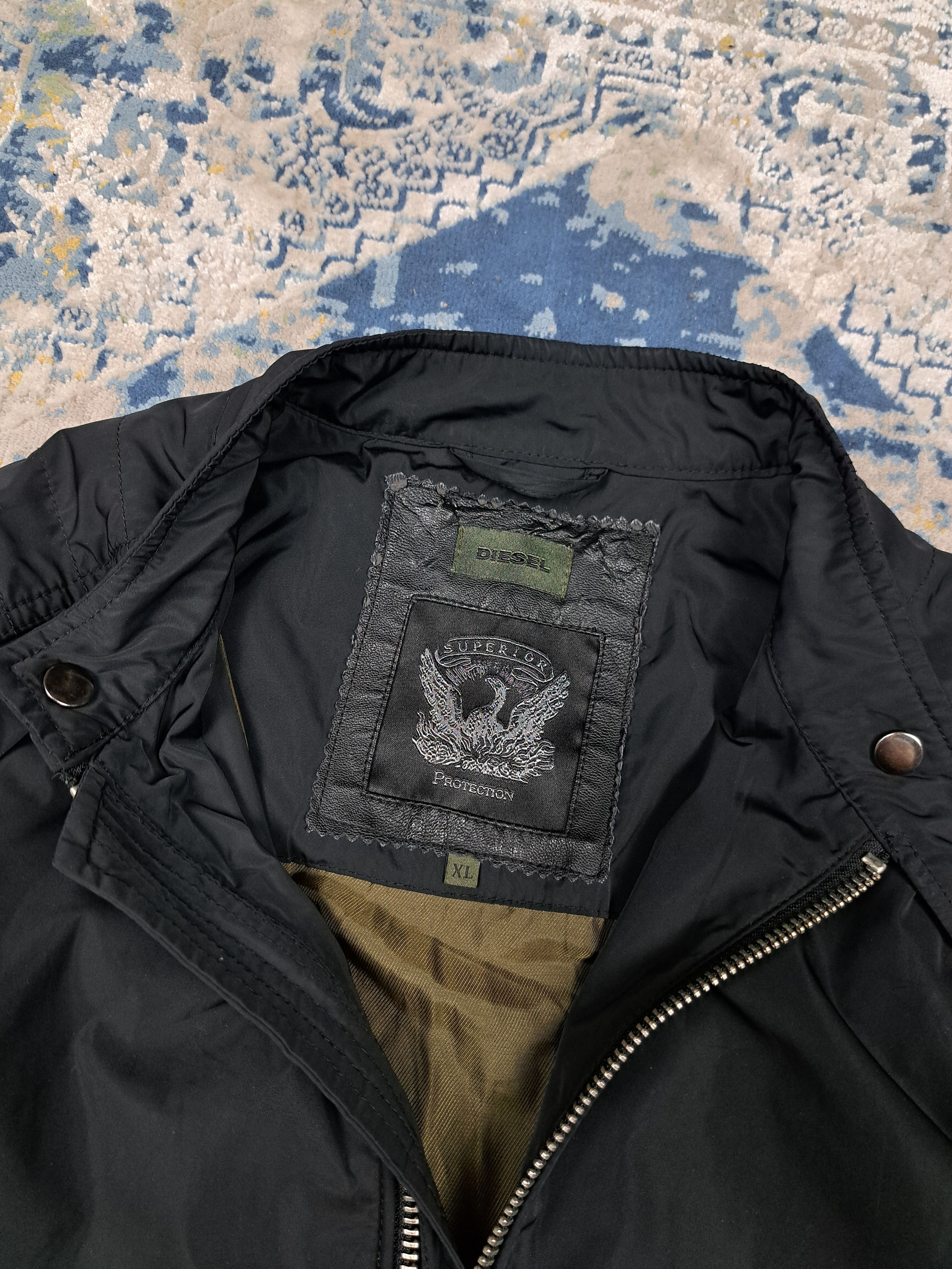 Diesel Very Rare Diesel Teflon Jacket Archive Casual Designer Size US XL / EU 56 / 4 - 3 Thumbnail
