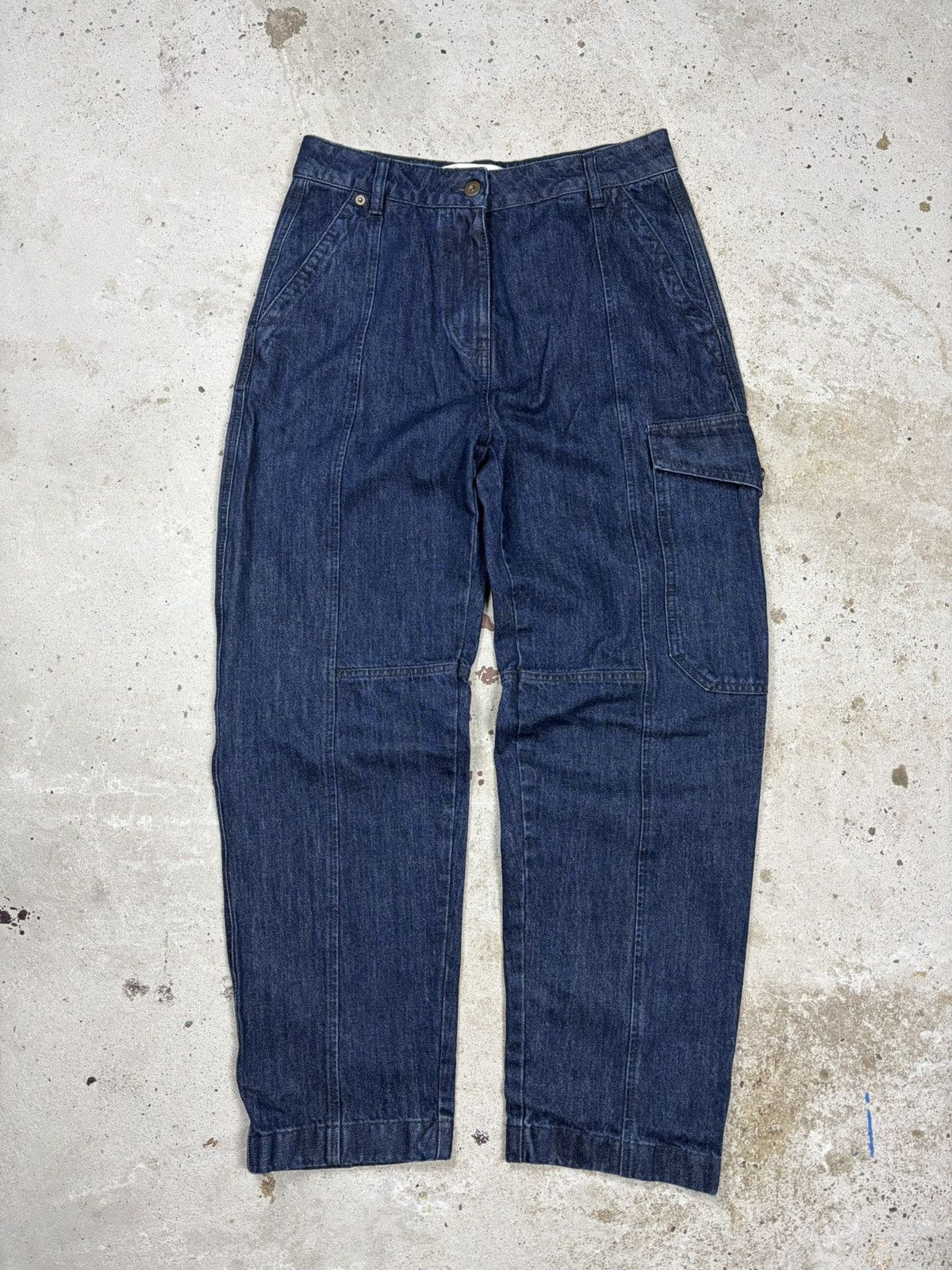 Alexander McQueen Alexander McQueen MCQ Cargo Patched Jeans Denim Pants Size 27" / US 4 / IT 40 - 1 Thumbnail