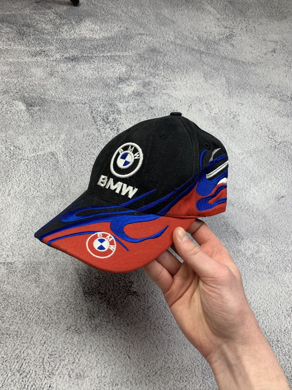 BMW Vintage BMW Racing Cap Classic Driver Gear Size ONE SIZE - 2 Thumbnail