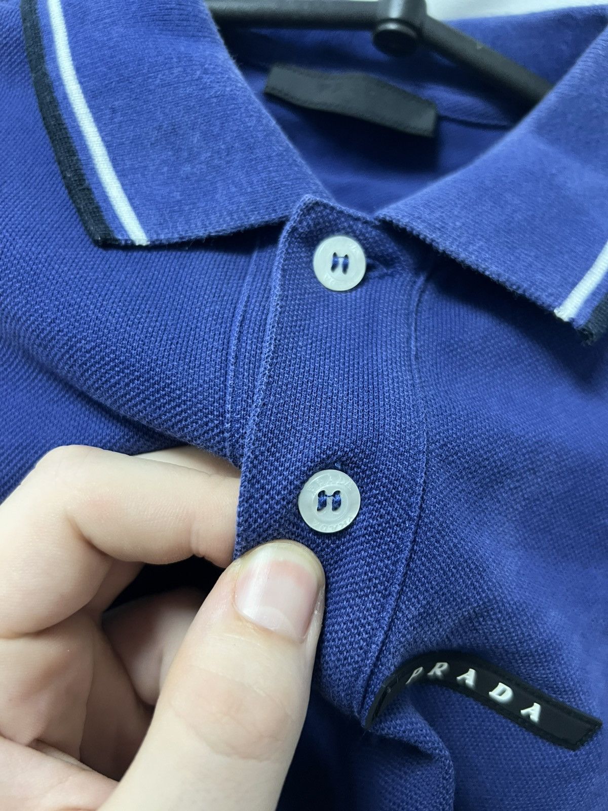 Prada Prada Polo T-Shirt Red Tab Size US S / EU 44-46 / 1 - 5 Thumbnail