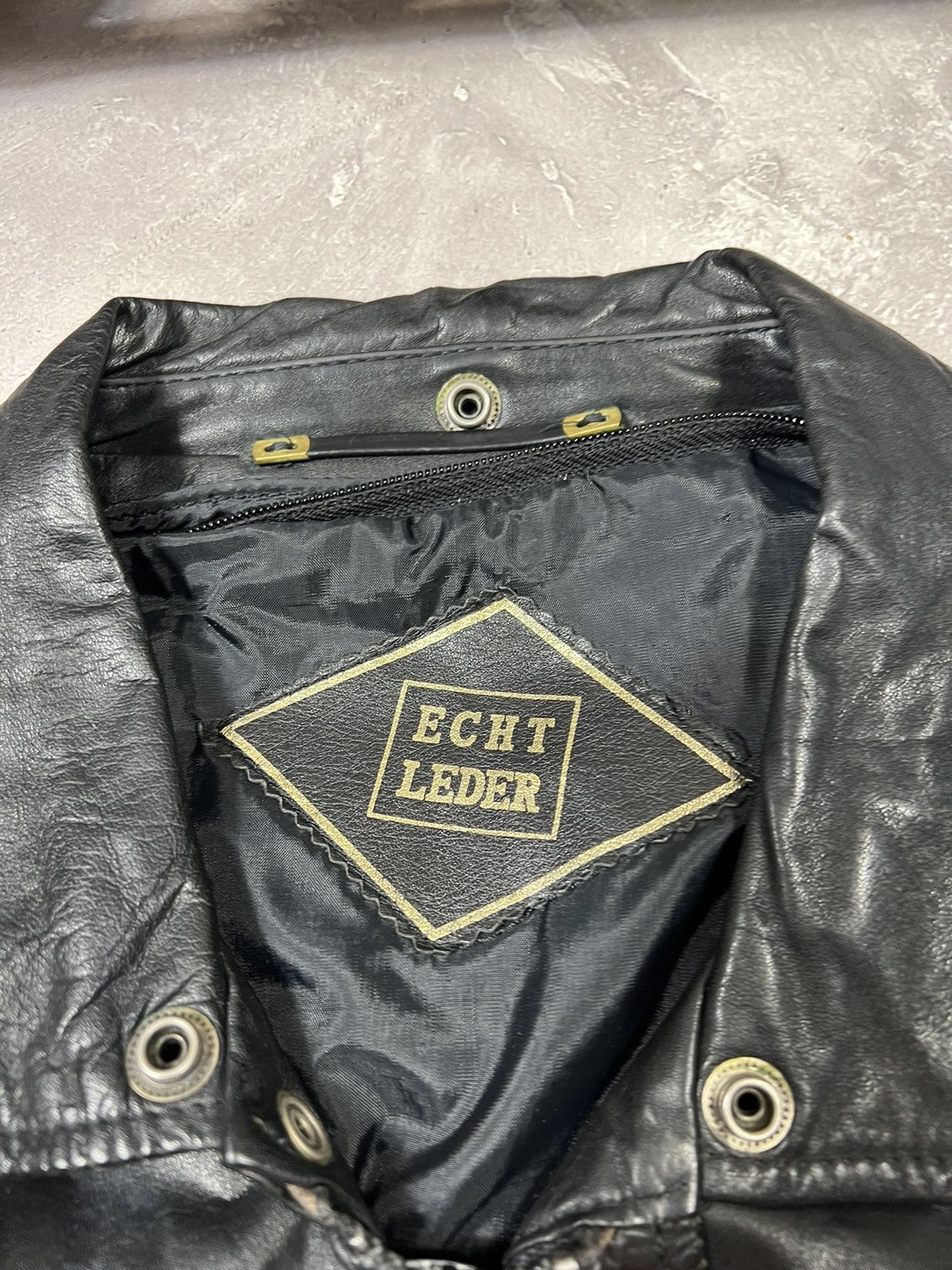 Other Vintage Avirex Style Leather Bomber Jacket Size US XL / EU 56 / 4 - 4 Thumbnail