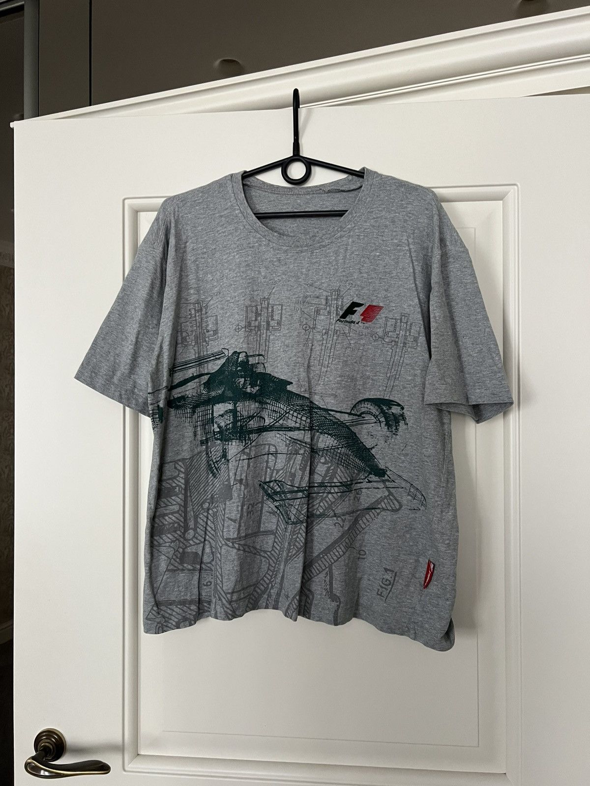 Formula 1 Vintage Racing Formula Uno Tee F1 T-Shirt Size US L / EU 52-54 / 3 - 1 Thumbnail