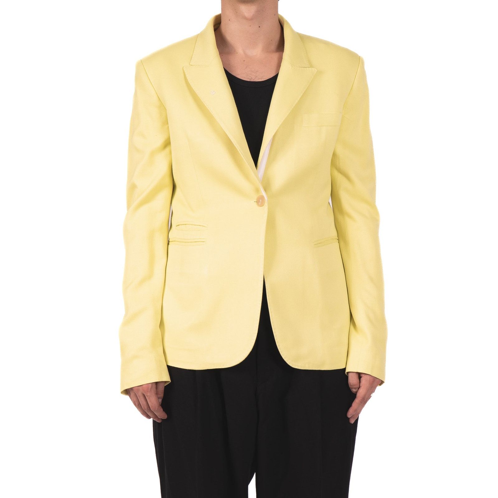 Haider Ackermann FW20 Marova Lemon Suit Jacket Size 46S - 6 Thumbnail