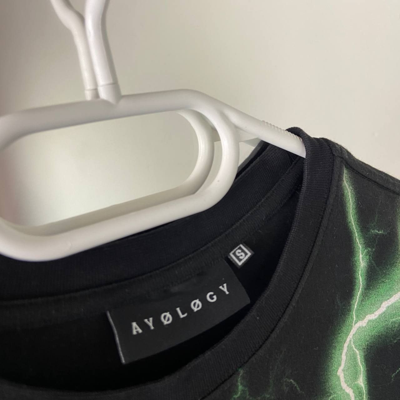 Vintage Ayology Boxy Fit Oversized Lightning Style T-Shirt Size US S / EU 44-46 / 1 - 5 Thumbnail