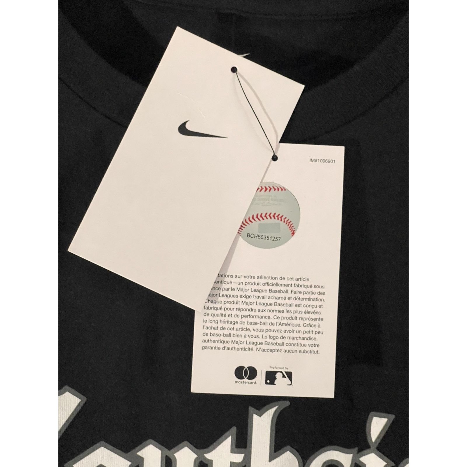 Nike NWT Chicago White Sox Nike Youth L T-Shirt - Black Size L / US 10 / IT 46 - 3 Thumbnail