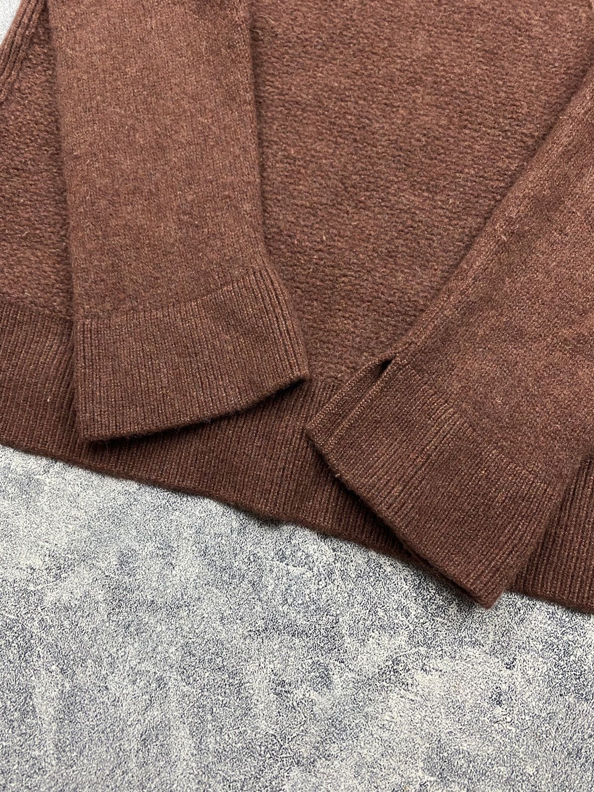 Loro Piana Loro Piana Womens Burgundy Baby Cashmere Sweater Size S / US 4 / IT 40 - 9 Thumbnail