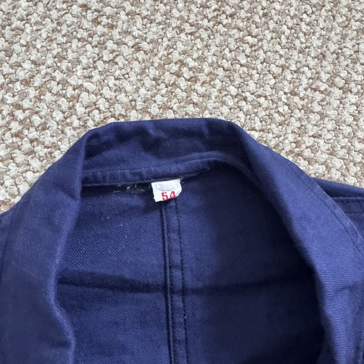 Le Laboureur French vintage chore sanfor works faded jacket Size US L / EU 52-54 / 3 - 3 Thumbnail
