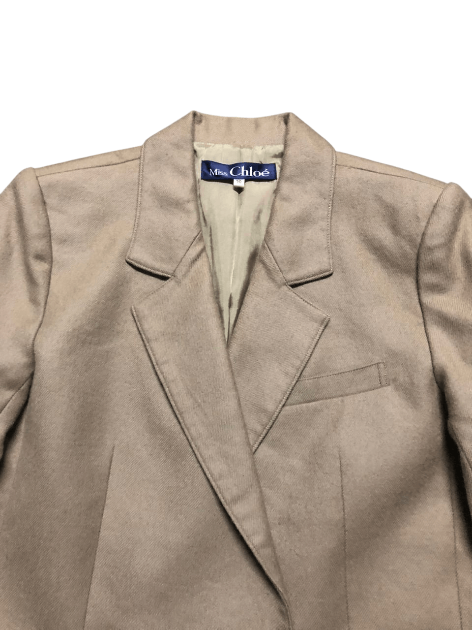 Chloe Miss Chloe Double Breasted Wool Coat Jacket Size XS / US 0-2 / IT 36-38 - 4 Thumbnail