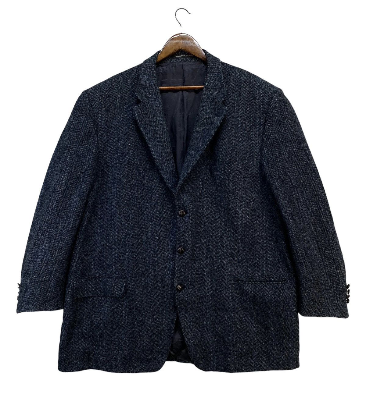 Harris Tweed Vintage Harris Tweed Wool Blazer Size US XXL / EU 58 / 5 - 2 Thumbnail
