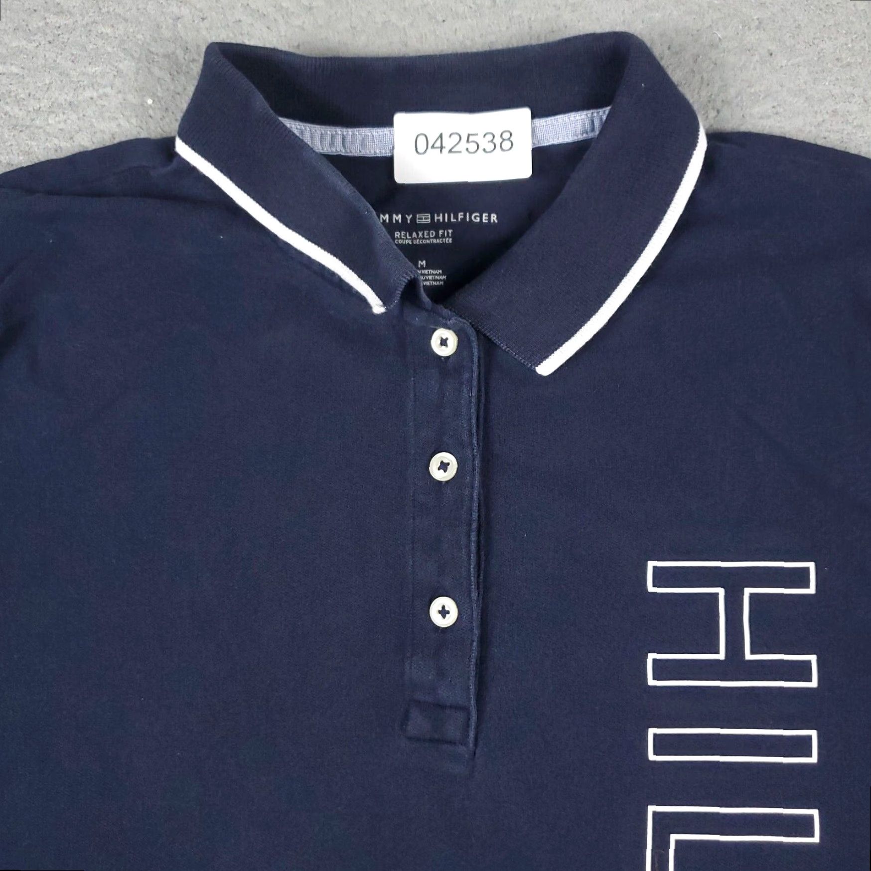 Tommy Hilfiger Tommy Hilfiger Polo Shirt Womens Medium Blue Short Sleeve Casual Ladies Size M / US 6-8 / IT 42-44 - 2 Thumbnail