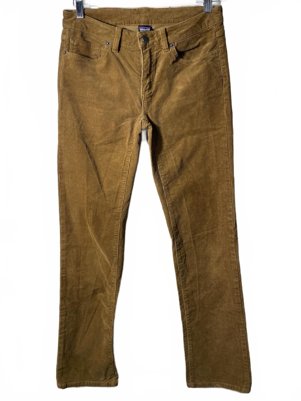 Patagonia Patagonia Organic Cotton Corduroy Pants Women's 27 Brown EUC Size 27" / US 4 / IT 40 - 7 Thumbnail