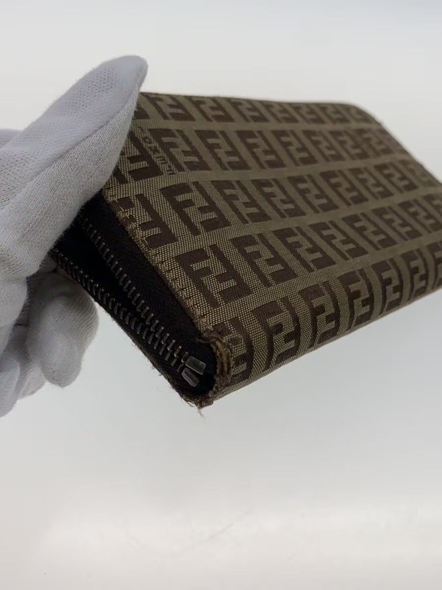 Fendi Fendi Canvas Long Wallet Brown Size ONE SIZE - 7 Thumbnail