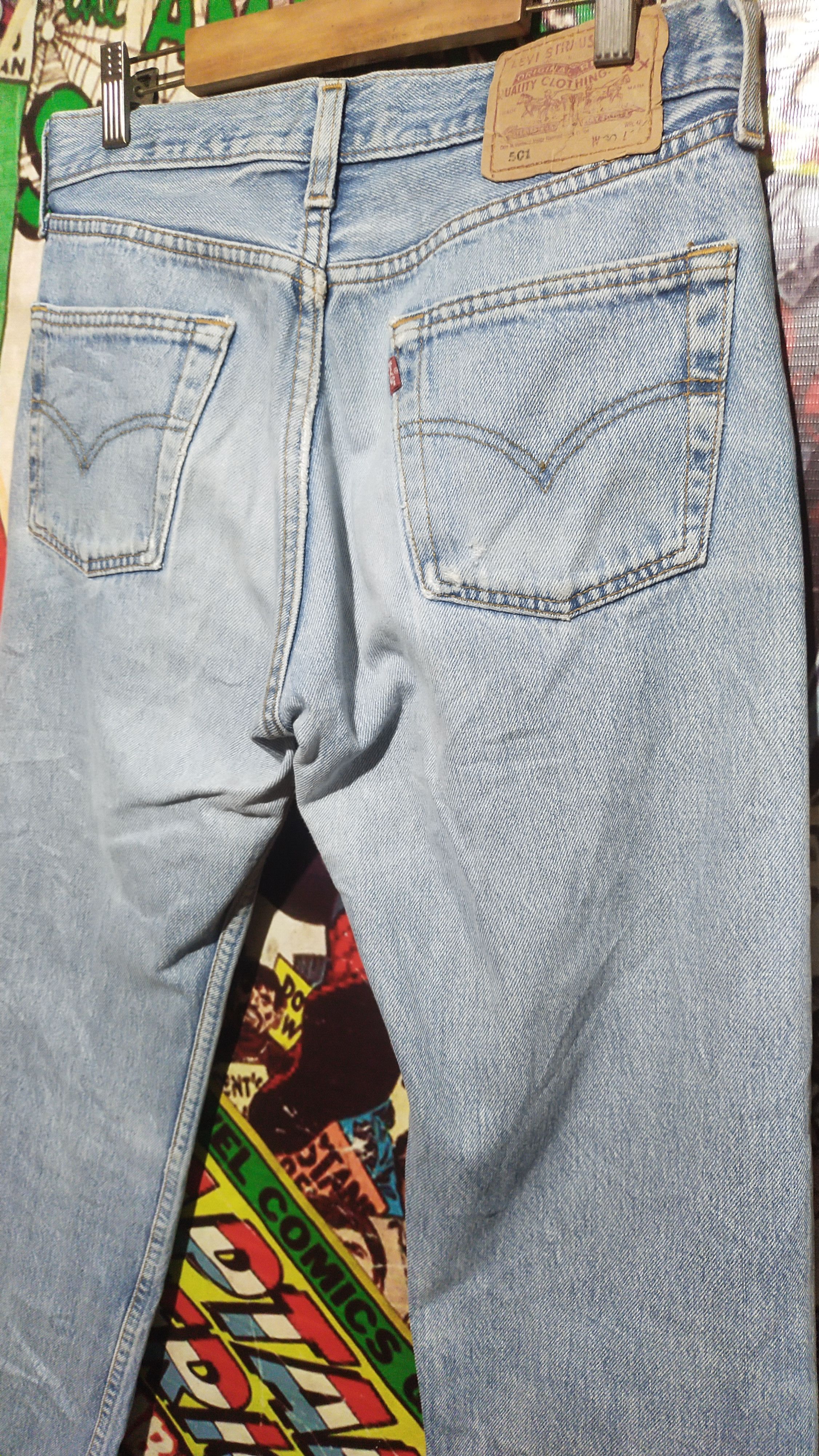 Levi's Vintage Clothing VTG X LEVIS 501 JEANS Size US 30 / EU 46 - 16 Thumbnail