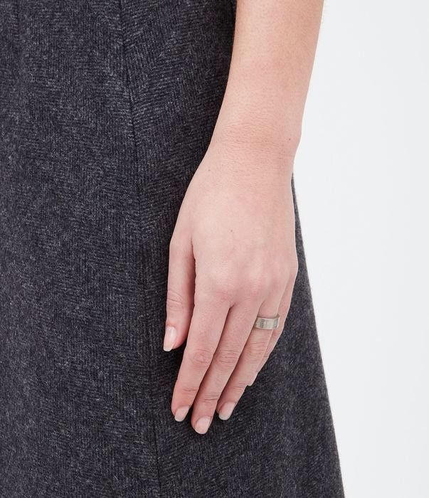 Maison Margiela o1bcso1str0526 Size: OS / Number Reference Ring in Silver Size ONE SIZE - 4 Thumbnail