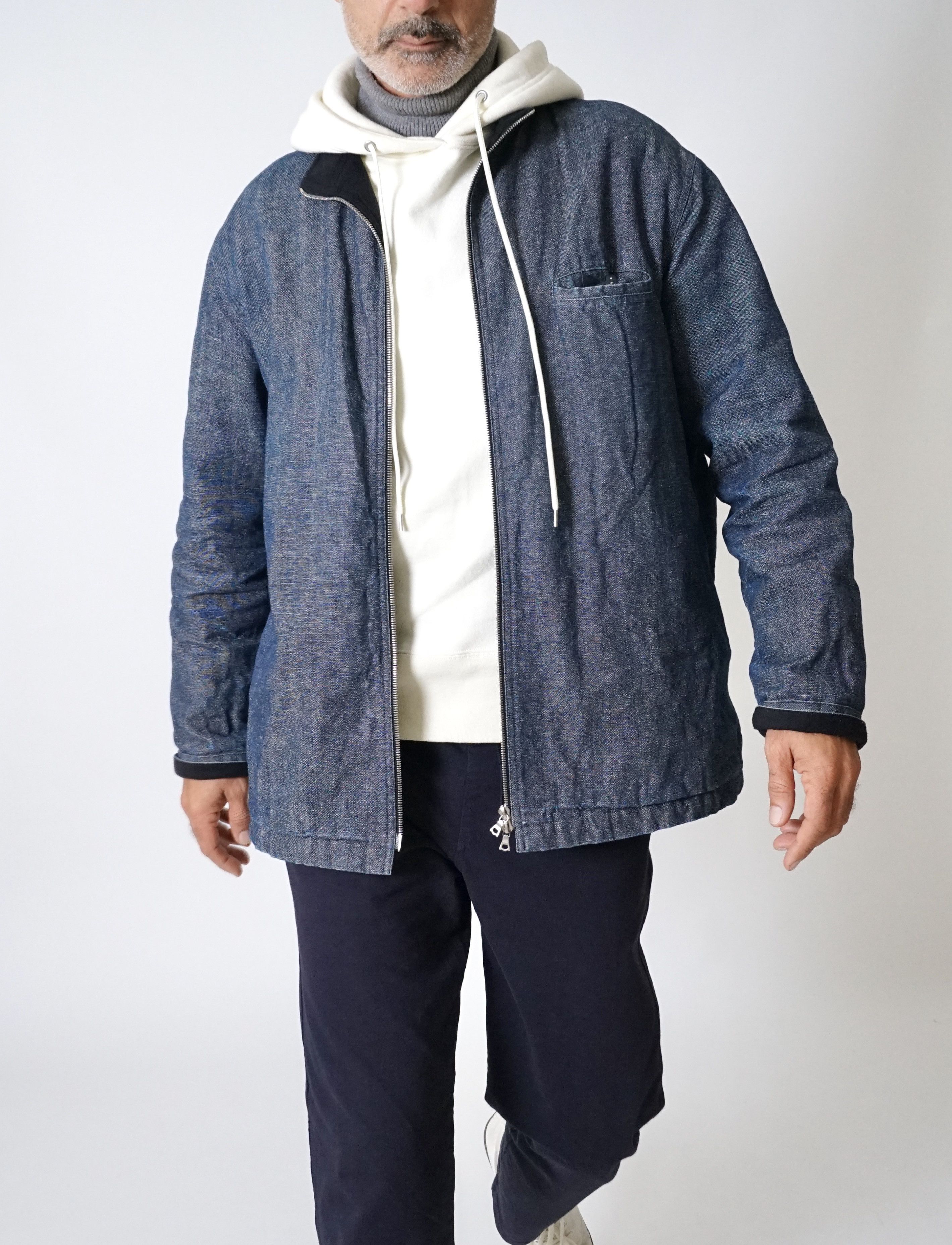 A.P.C. RARE!! A.P.C Minimalist Zip-up Jacket Size US XL / EU 56 / 4 - 7 Thumbnail