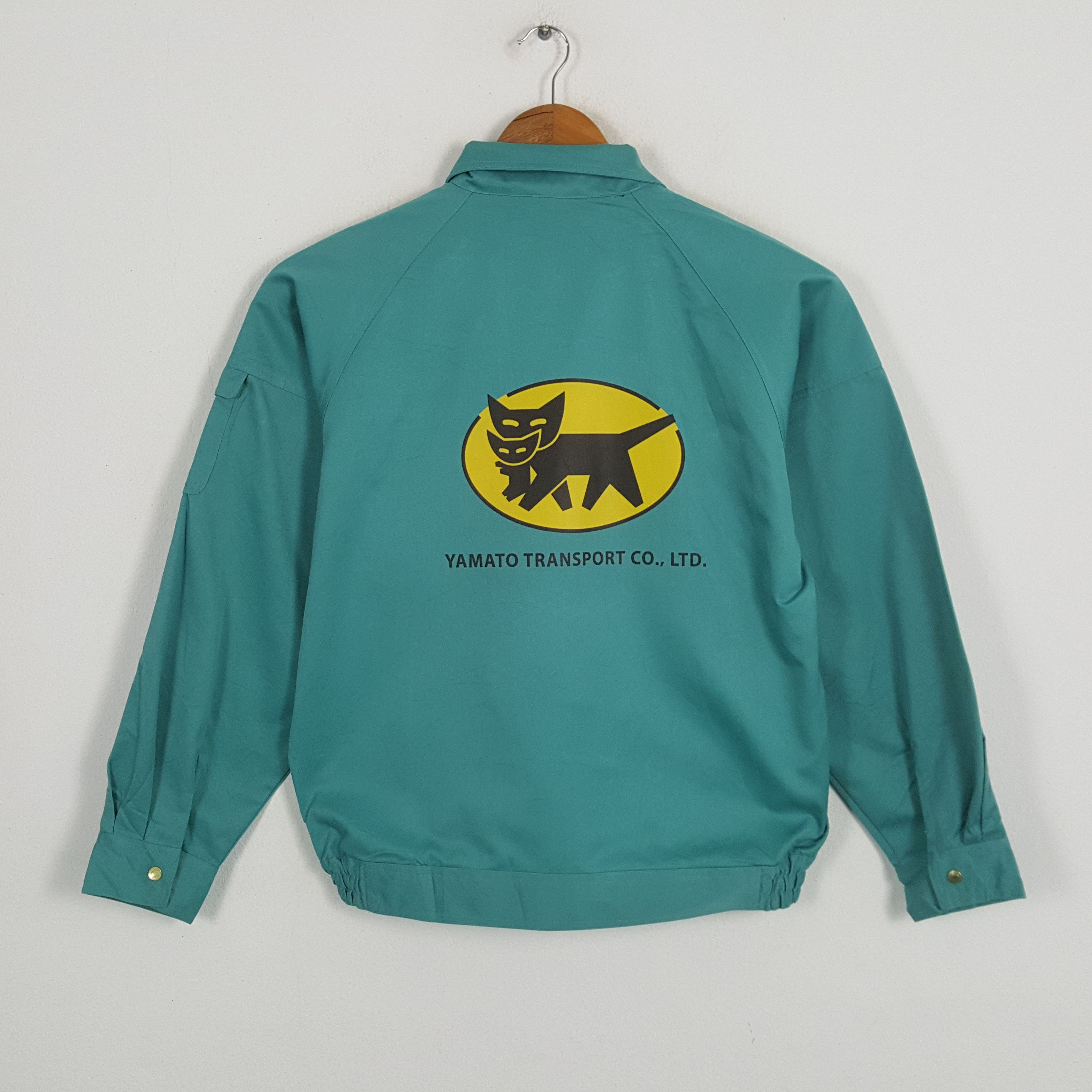 Japanese Brand × Vintage Vintage YAMATO TRANSPORT Japanese Brand Custom Jacket Size US L / EU 52-54 / 3 - 1 Thumbnail