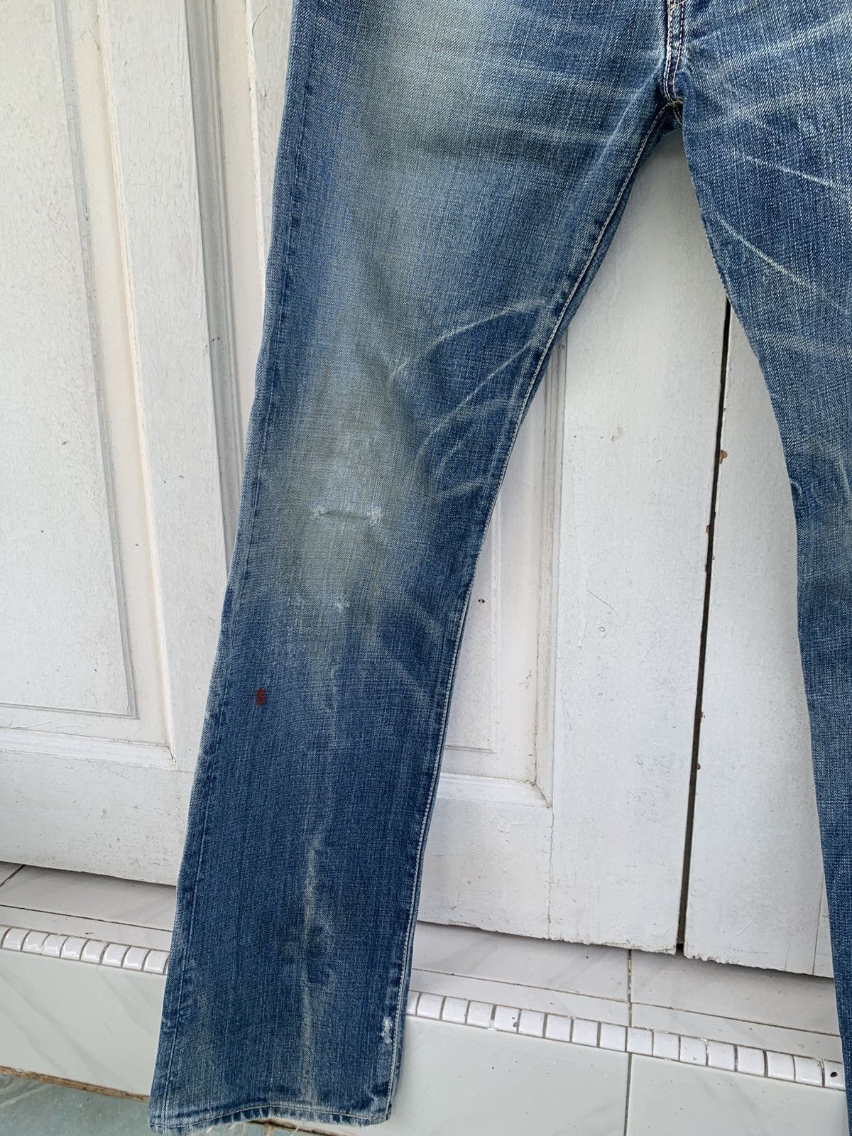 Spellbound Thrashed Distressed Spellbound Denim Jeans Size US 31 - 8 Thumbnail