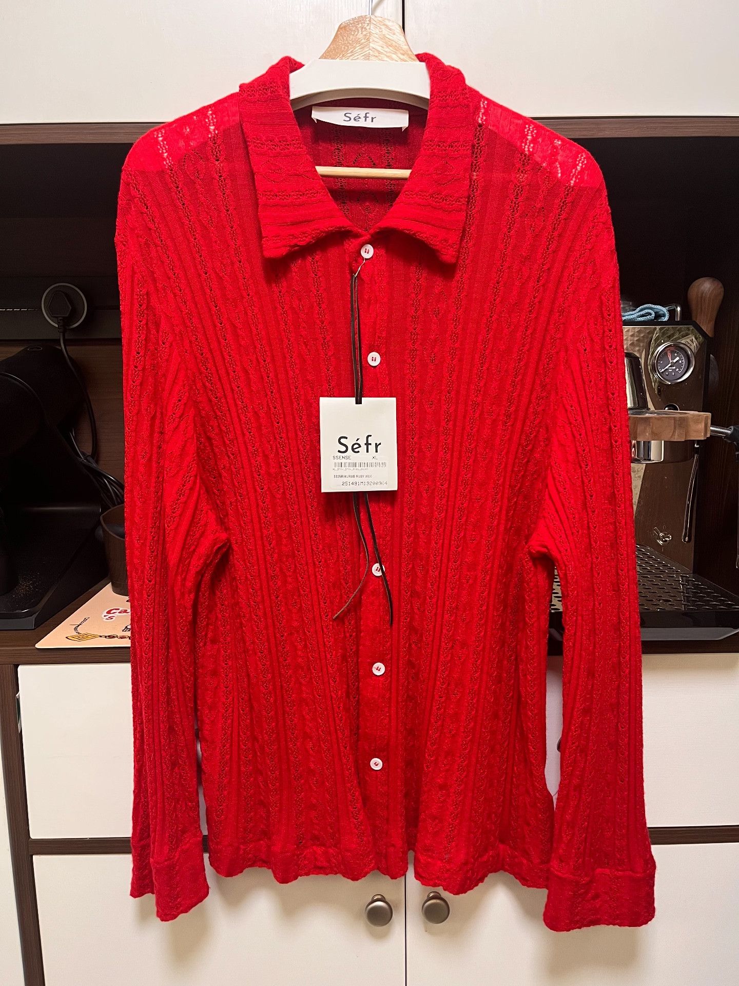 Other Sefr 25SS Wool Knit Shirt Size US M / EU 48-50 / 2 - 1 Thumbnail