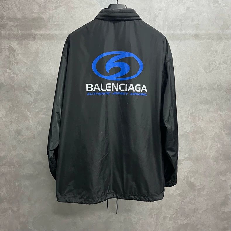 Balenciaga Balenciaga 24 Latest Black Brand logo Printed Round Neck Bu Size US S / EU 44-46 / 1 - 5 Thumbnail