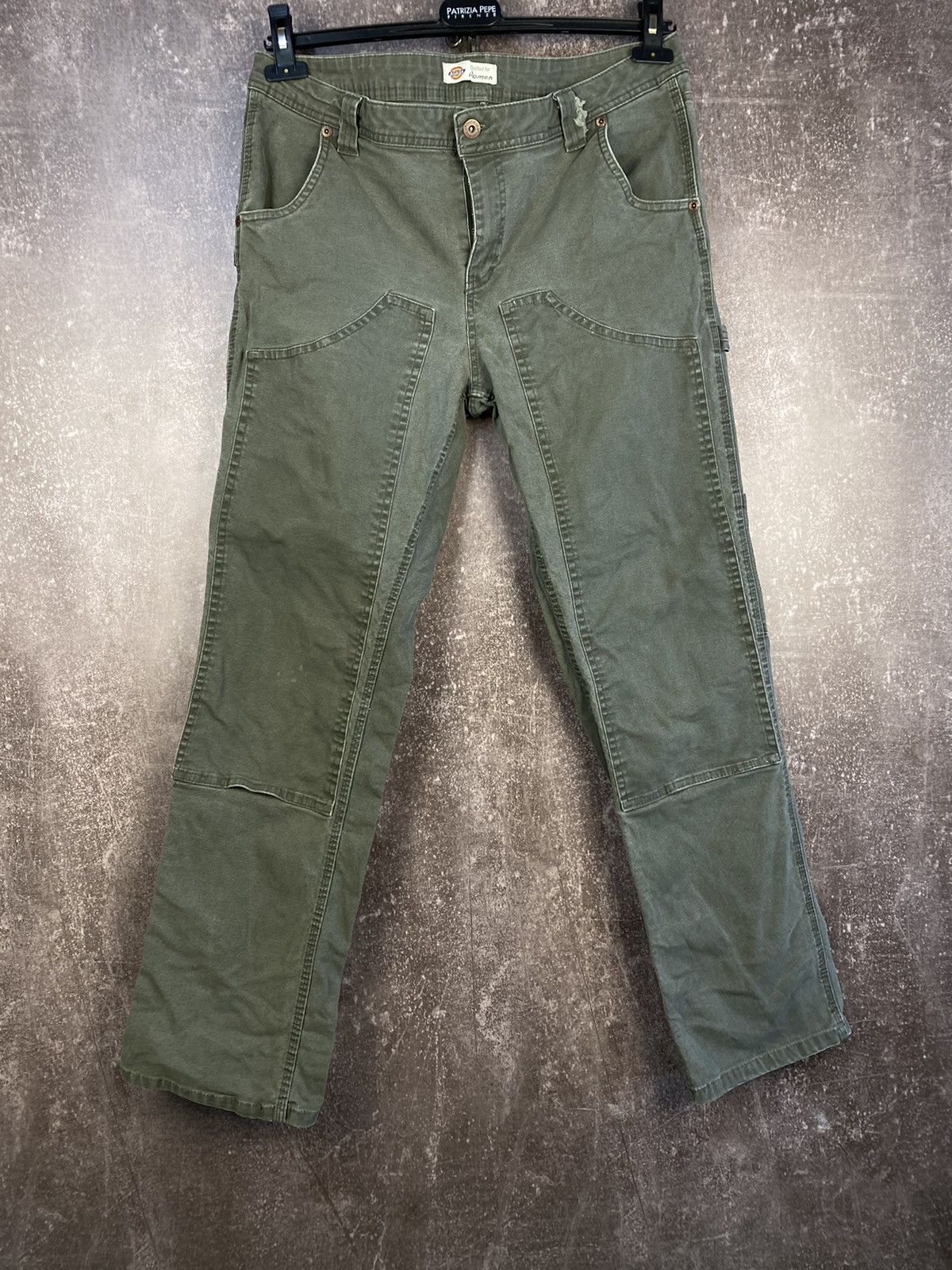 Dickies × Vintage Vintage dickies double knee carpenter denim Size 34" / US 12 / IT 48 - 2 Thumbnail