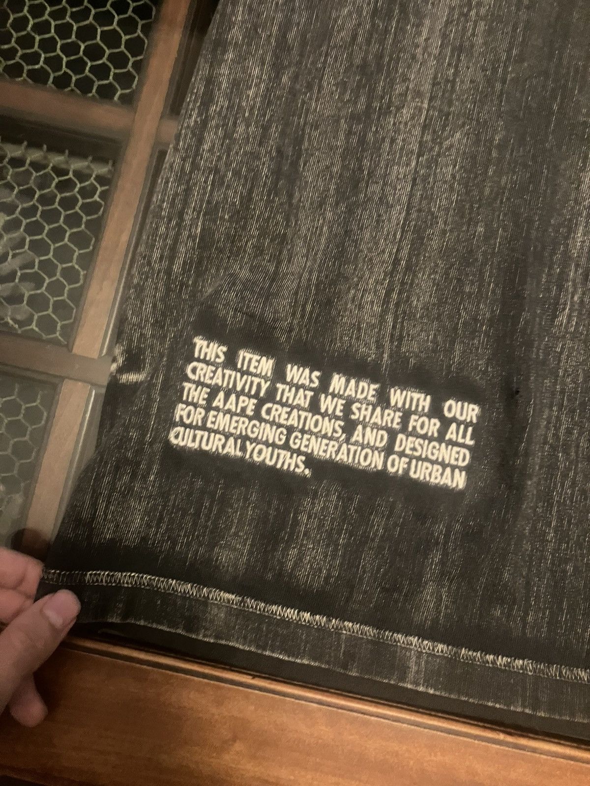 Aape Reversed aape t-shirt Size US S / EU 44-46 / 1 - 7 Thumbnail