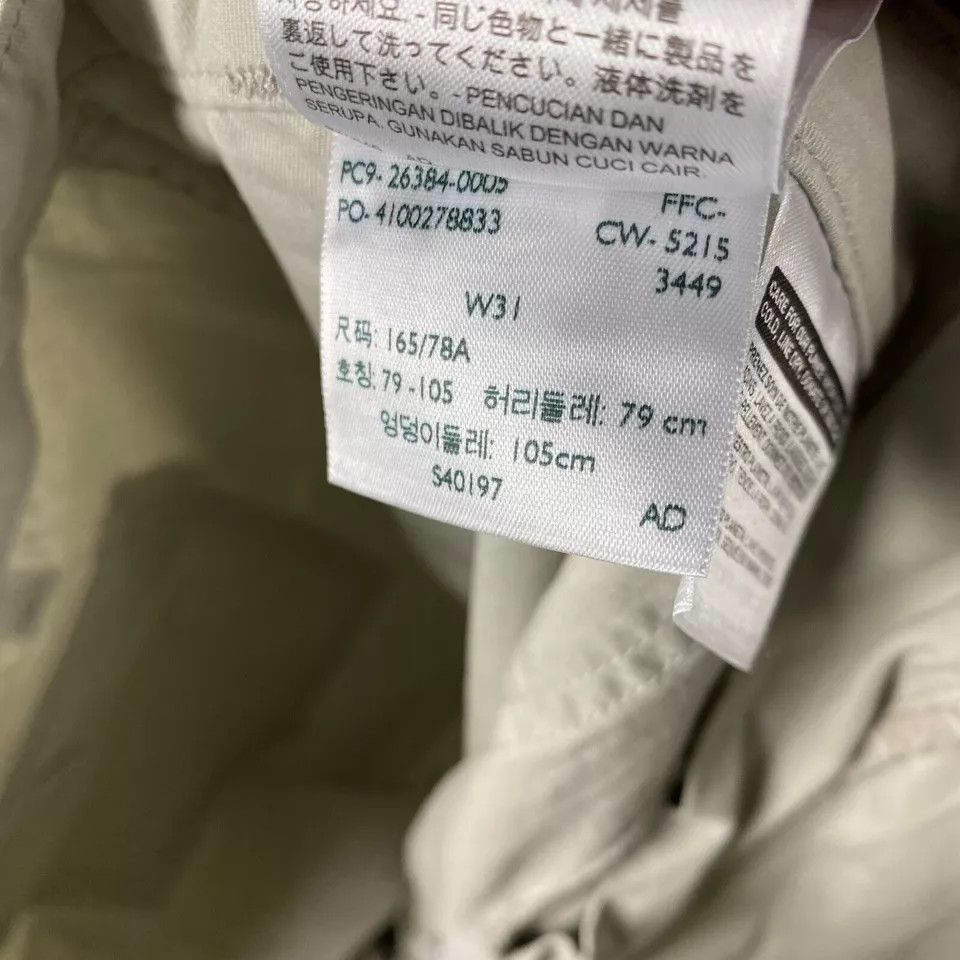 Levi's Levi's Chino Pants Women's Size 31 Beige Cotton High Rise Size 31" - 8 Thumbnail