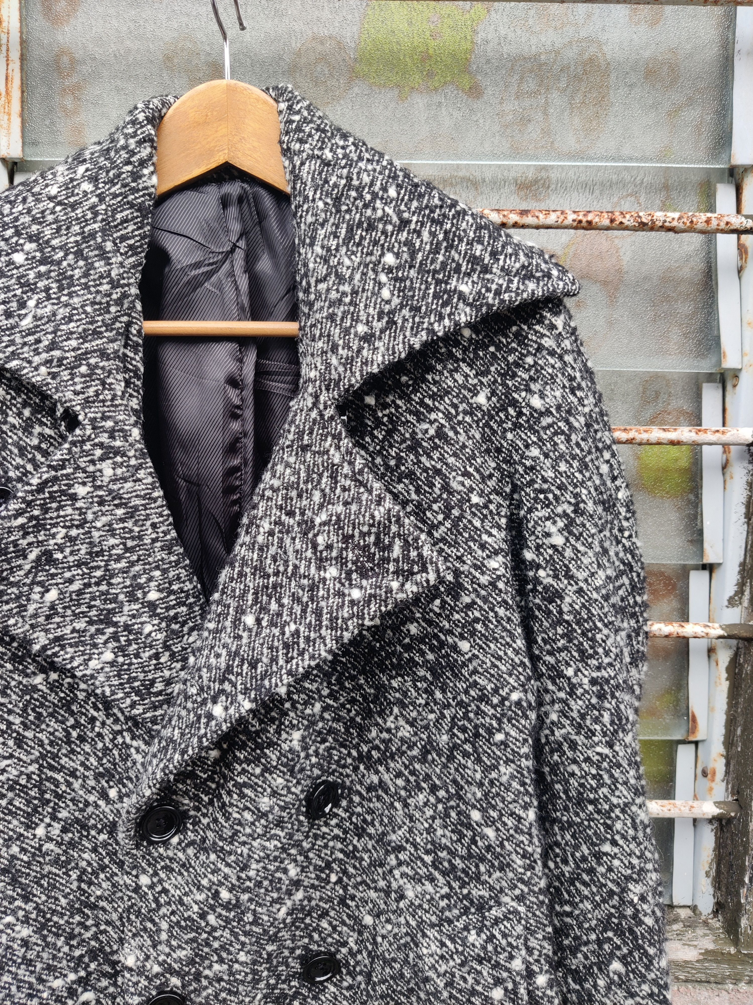 semanticdesign Vintage Semantic Design Punk Tweed Jacket Size US S / EU 44-46 / 1 - 2 Thumbnail