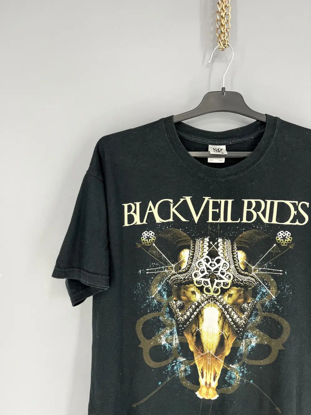 Other Vintage Y2K Black Veil Brides Band Tee Shirt Merchandise Size US XL / EU 56 / 4 - 4 Thumbnail