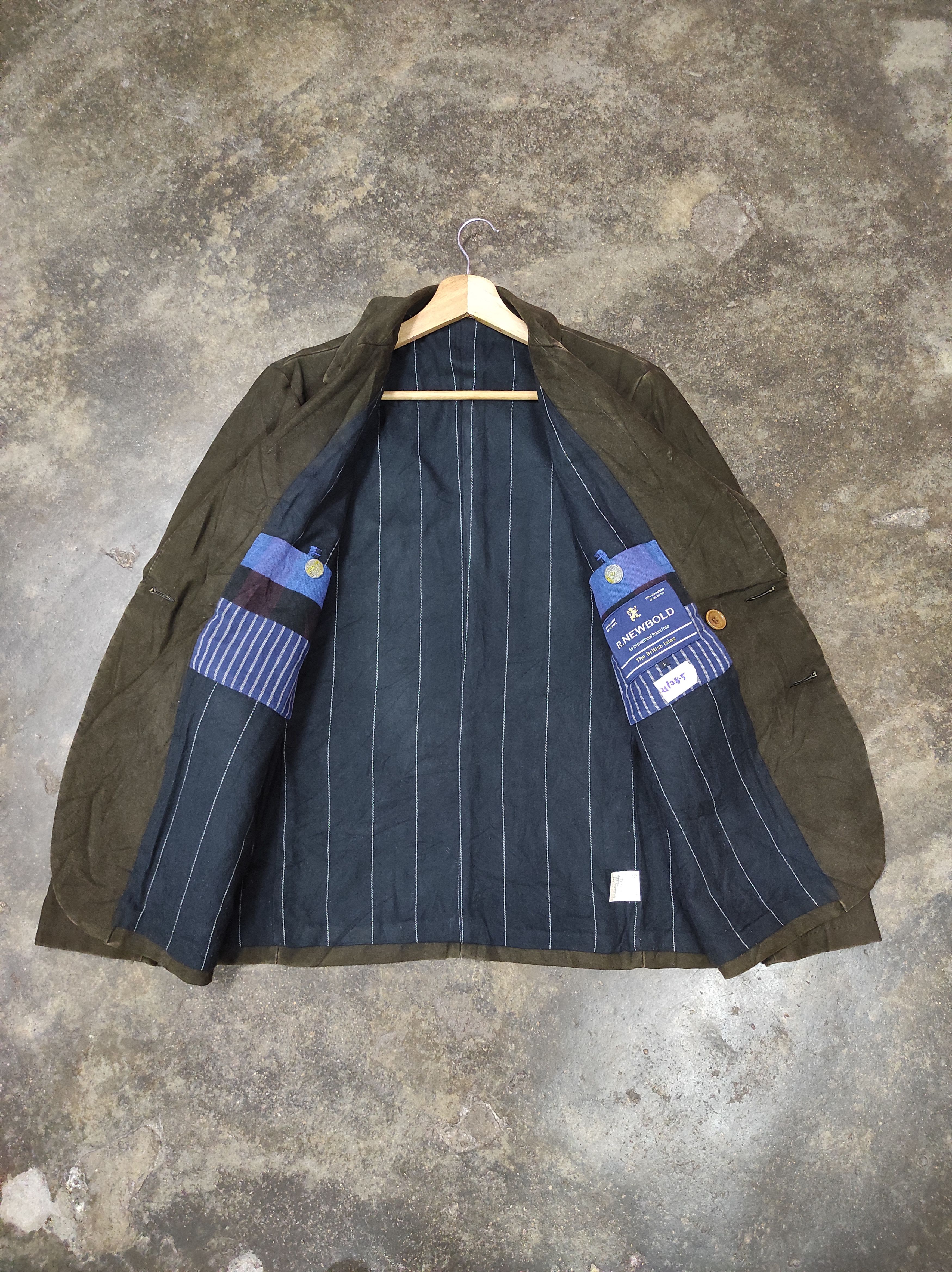 R.Newbold R NEWBOLD BLAZER JACKET Size 42R - 2 Thumbnail