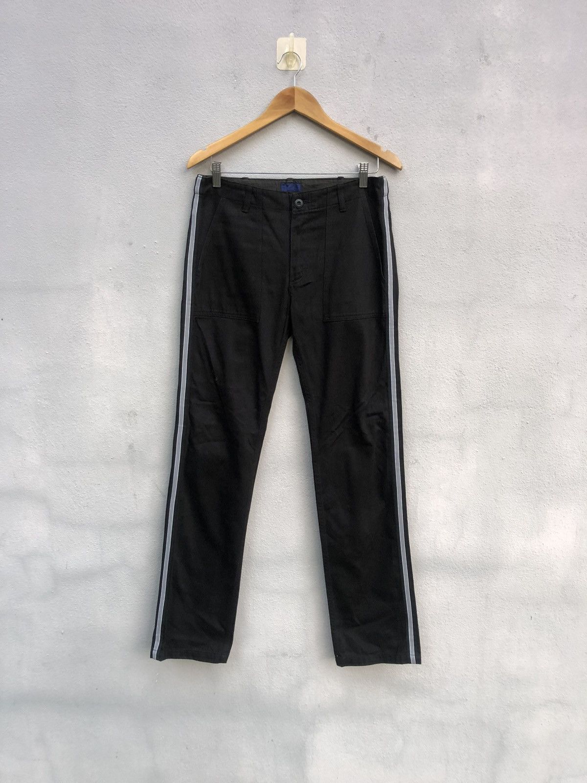 Beams Plus Beams Patch Pocket Side Stripe Pants Size US 30 / EU 46 - 1 Thumbnail