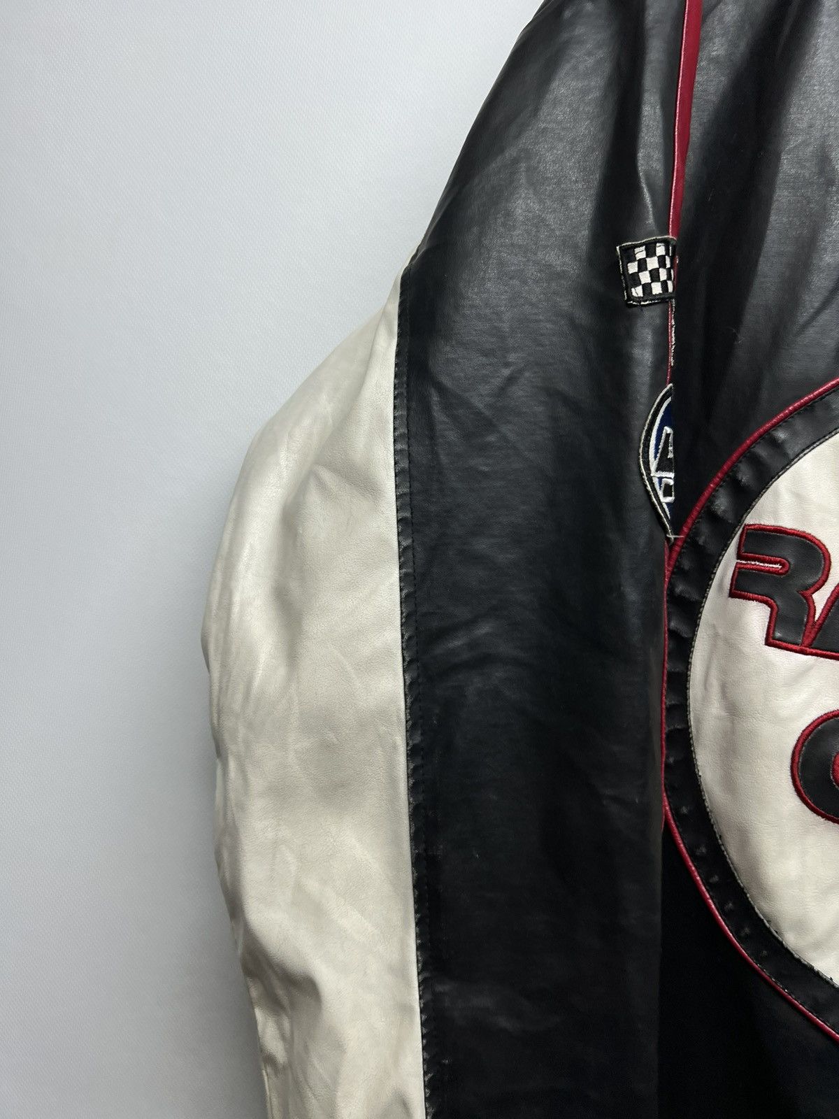 Vintage Vintage Y2k Redmax Speed Leather Racing Gear Jacket 00’s Size US XL / EU 56 / 4 - 8 Thumbnail