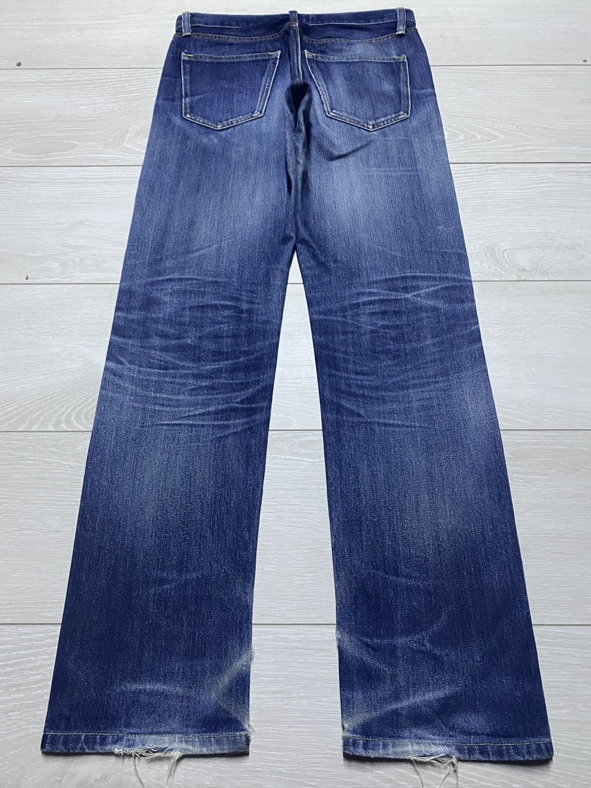 Uniqlo Vintage Japanese Brand Uniqlo Selvedge Slim Skinny Jeans Size US 29 - 2 Thumbnail