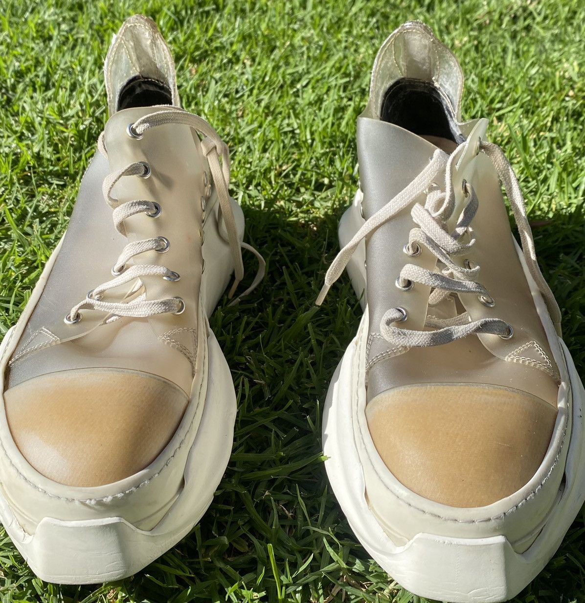 Rick Owens Drkshdw Abstract DRKSHDW low top Sneakers | Grailed