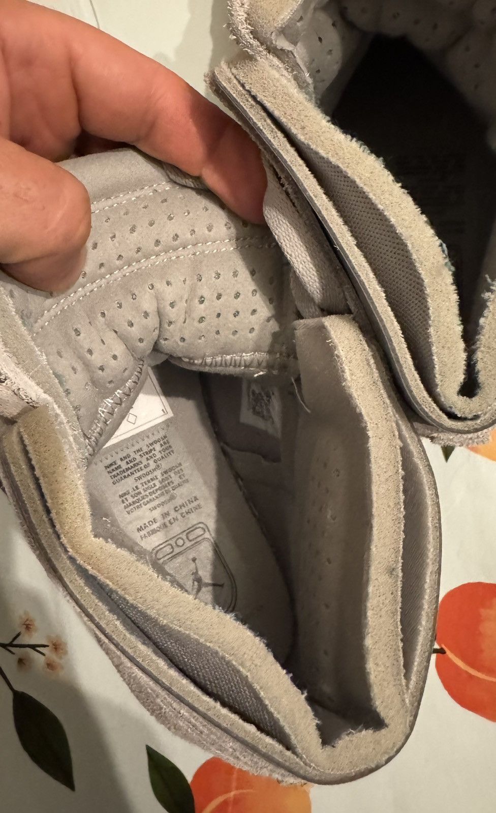 Jordan Brand Jordan 1 Zoom Air CMFT Grey Fog Size US 9.5 / IT 39.5 - 9 Thumbnail