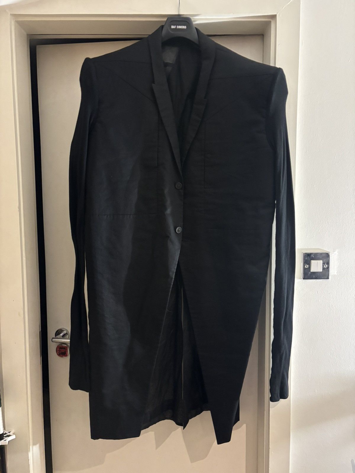 Rick Owens Rick owens ss24 long blazer Size 38L - 1 Thumbnail