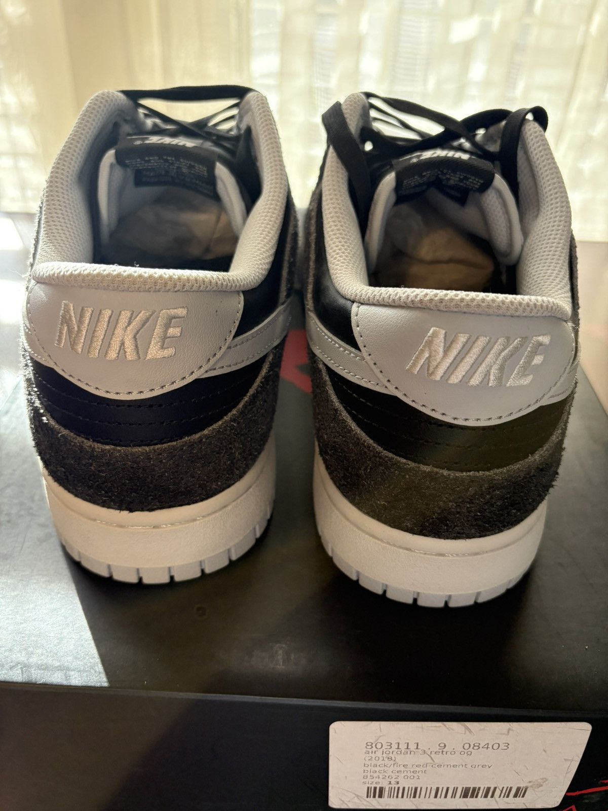 Nike Nike Dunk Low Retro PRM Animal Pack Zebra Black Men's Size US 13 / EU 46 - 2 Thumbnail