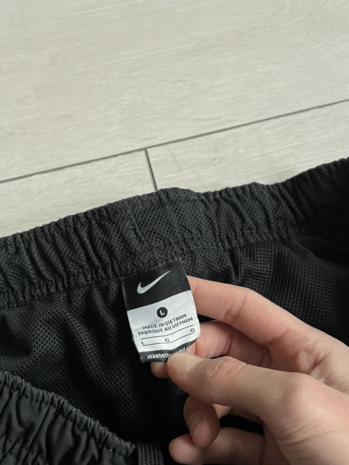 Other Nike Y2K Drill Swoosh Nylon Pants Size US 34 / EU 50 - 10 Thumbnail