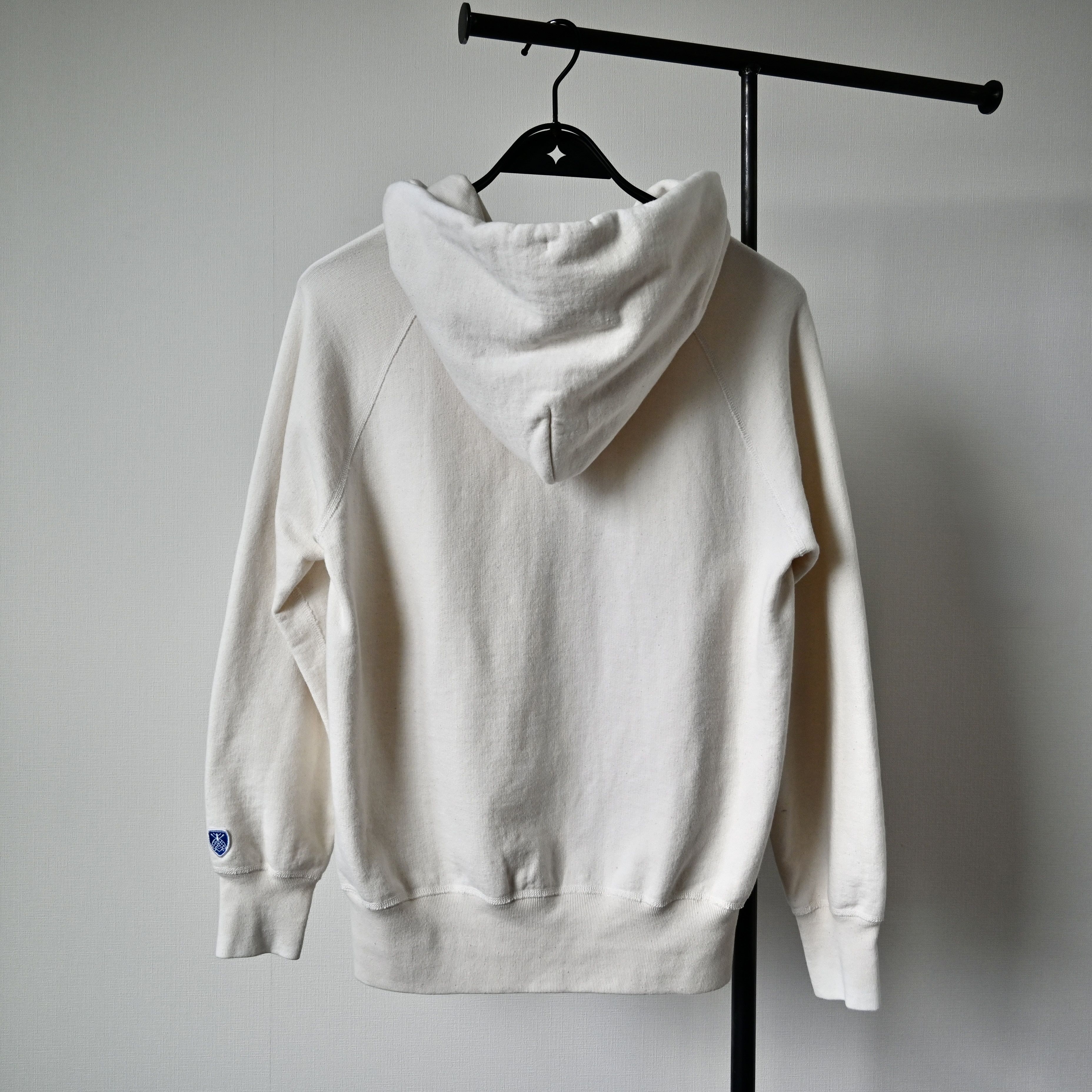 Orcival ORCIVAL loopwheeled ecru cotton zip-up hoodie Size S / US 4 / IT 40 - 2 Thumbnail