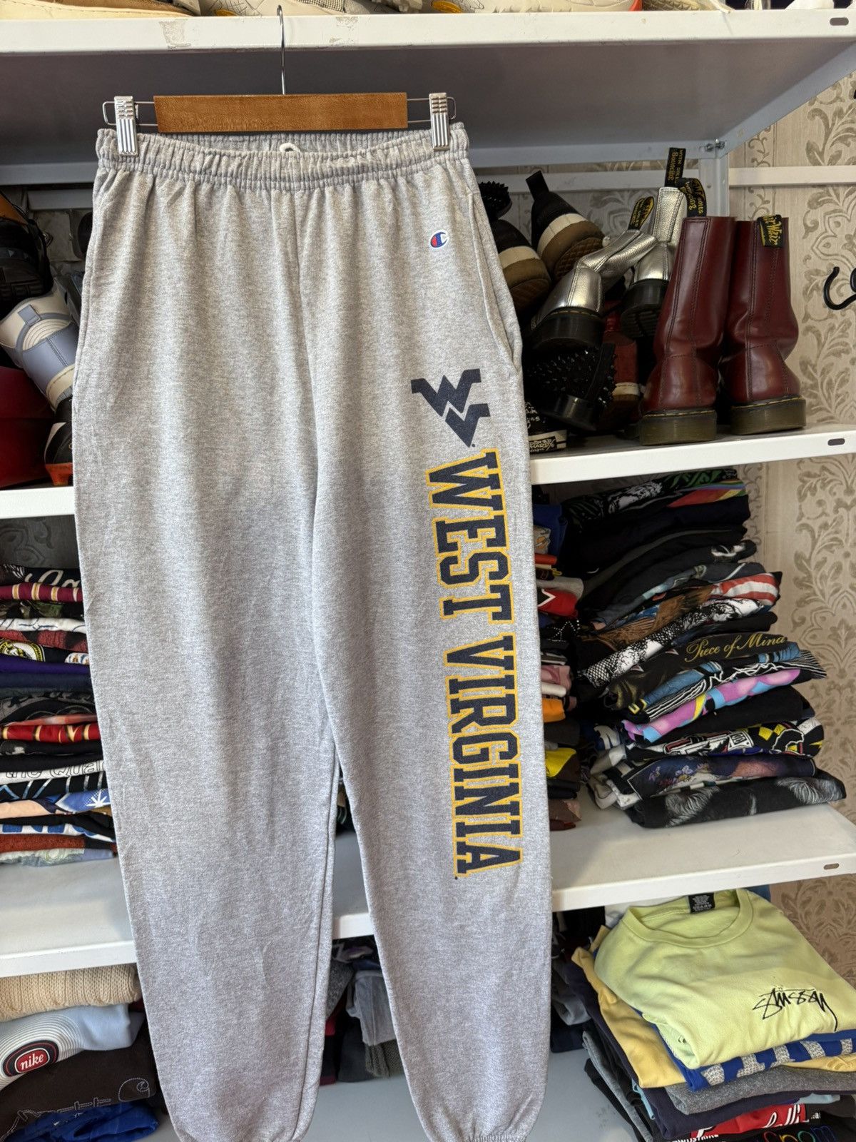 Champion Vintage Champion West Virginia Sweatpants USA Size US 32 / EU 48 - 19 Thumbnail