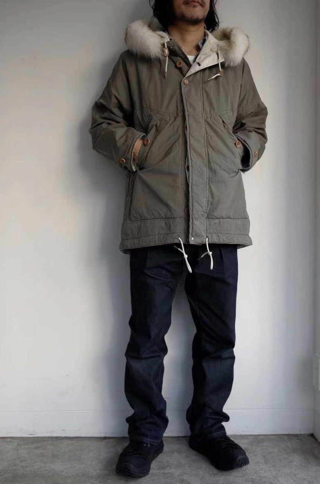 VISVIM GLACIER POINT PARKA (GIZA C/NY) J6