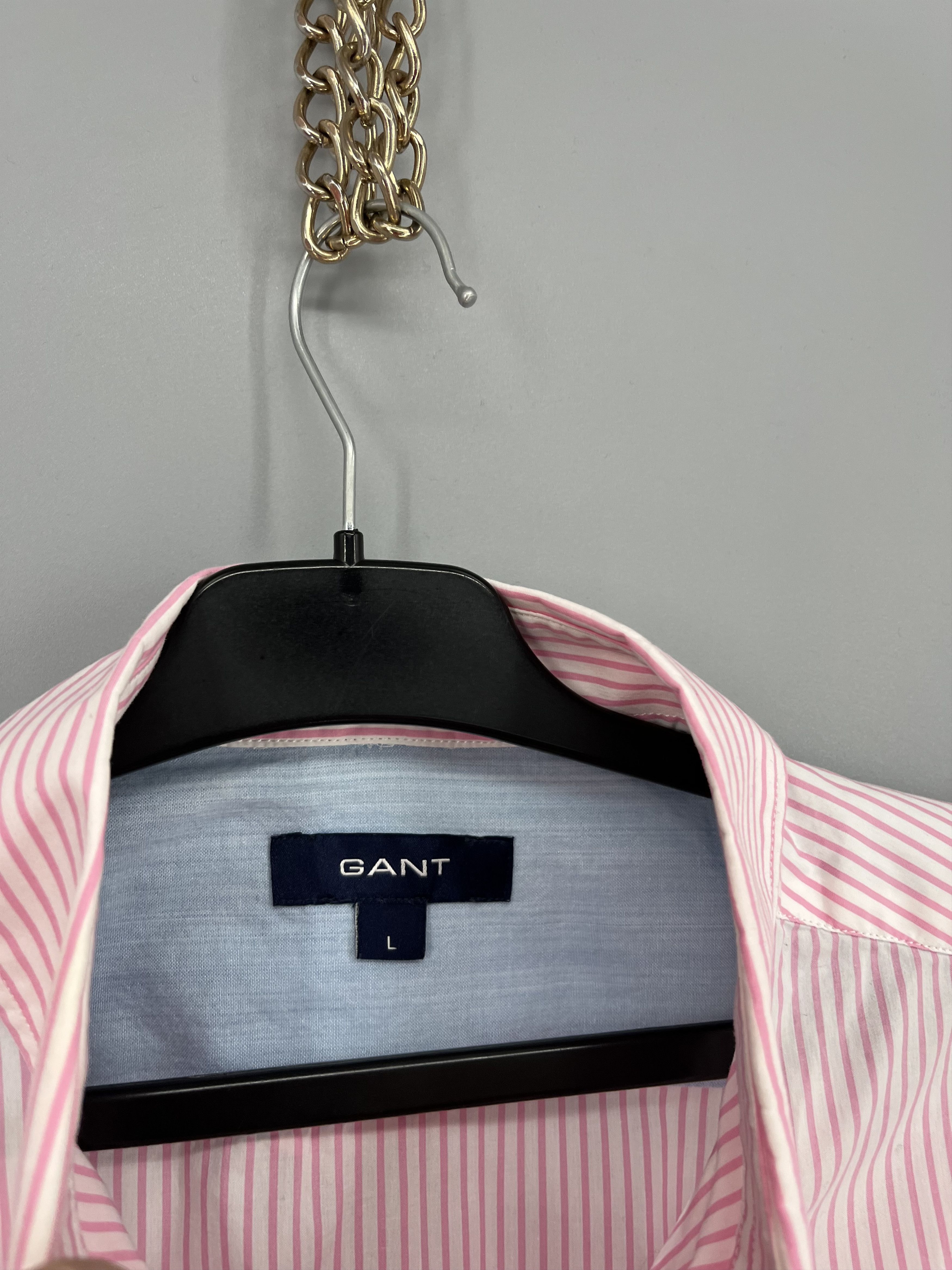 Gant Gant Button Down Shirt Mens L Pink Gingham Check Long Sleeve Size US L / EU 52-54 / 3 - 7 Thumbnail